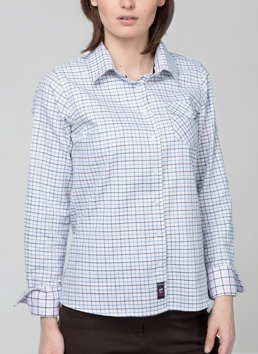 Rydale Hannah country shirt — Blue check