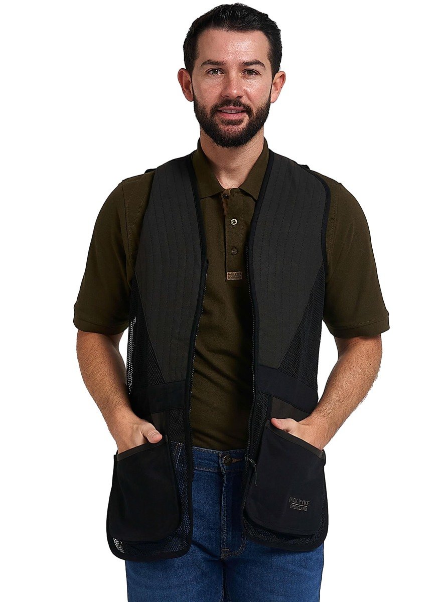Jack Pyke Skeet shooting vest — Black