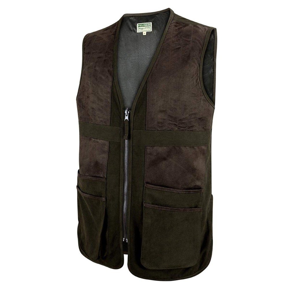 Hoggs of Fife Struther shooting vest — Dark green
