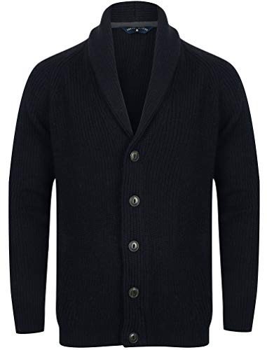 Tokyo Laundry Navy shawl-collar cardigan — Navy
