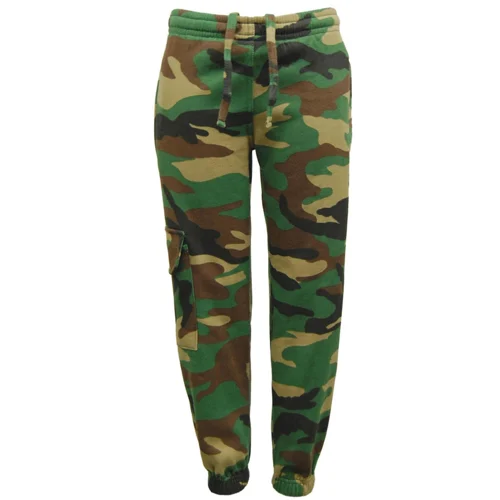 Kids Camouflage Joggers - Woodland by Game Technical Apparel