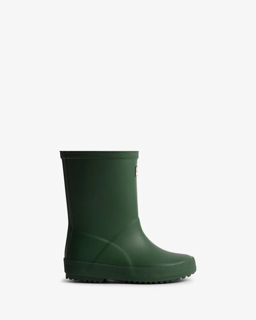 Hunter Original First Classic wellies in Hunter green for children