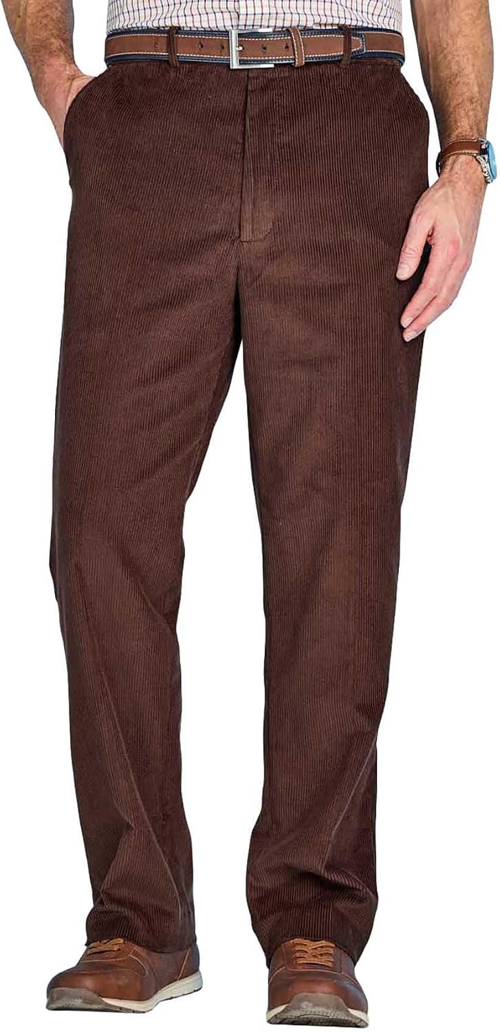 Chums Brown corduroy trousers for men