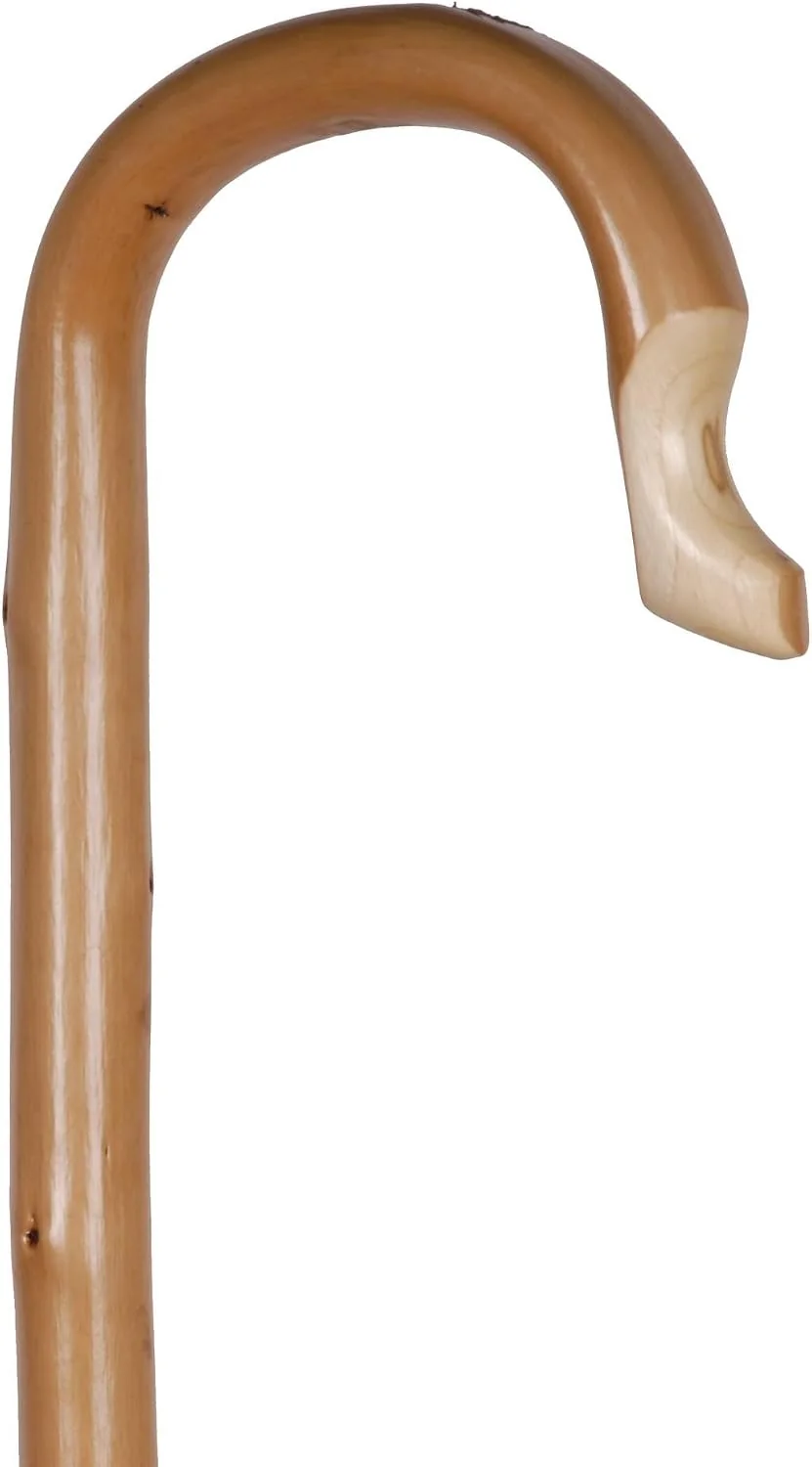 Classic Canes Chestnut shepherd’s crook in natural chestnut