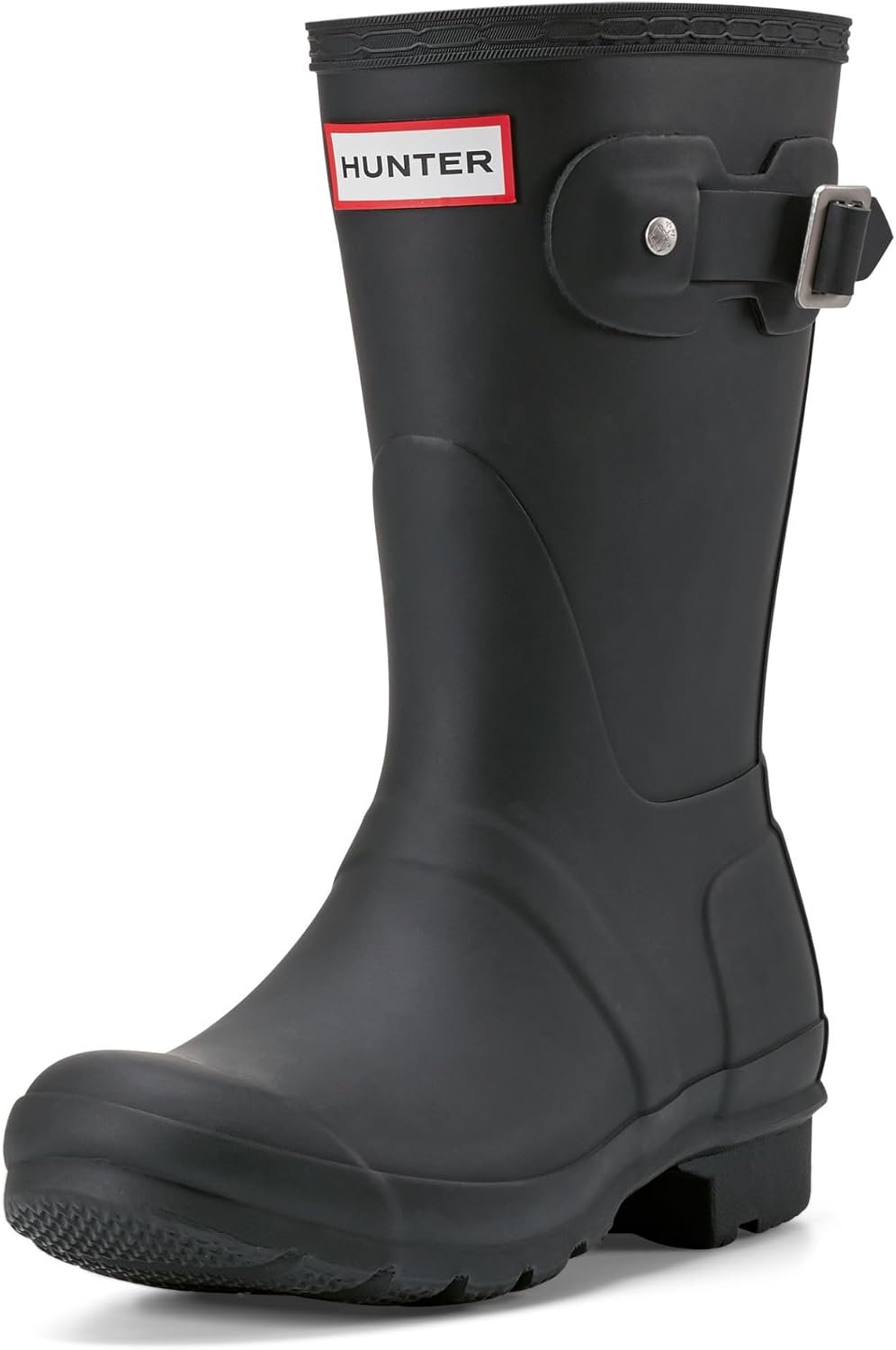 Hunter Ladies’ Original Short wellingtons in black