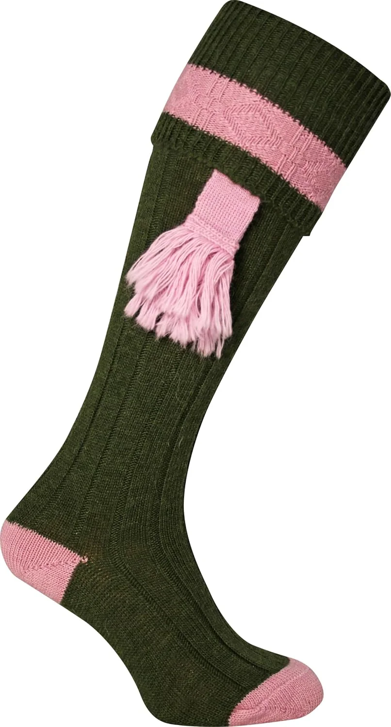 Jack Pyke Ladies shooting socks in pink