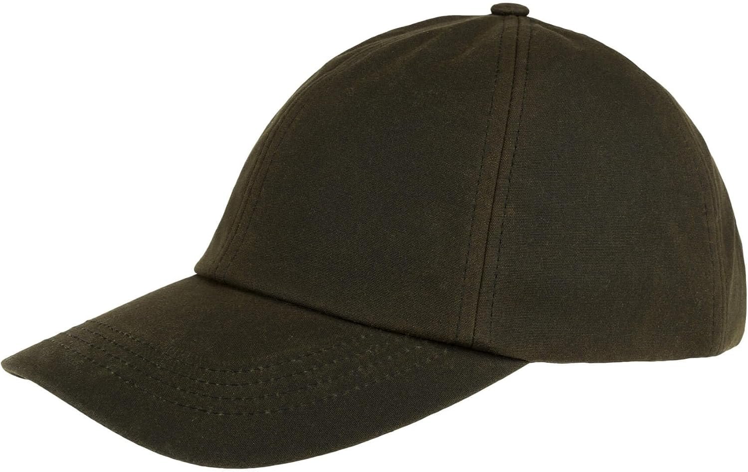 Jack Pyke Waxed cotton baseball cap in green for men