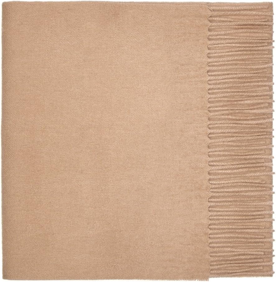 Lona Scott Lambswool scarf in camel
